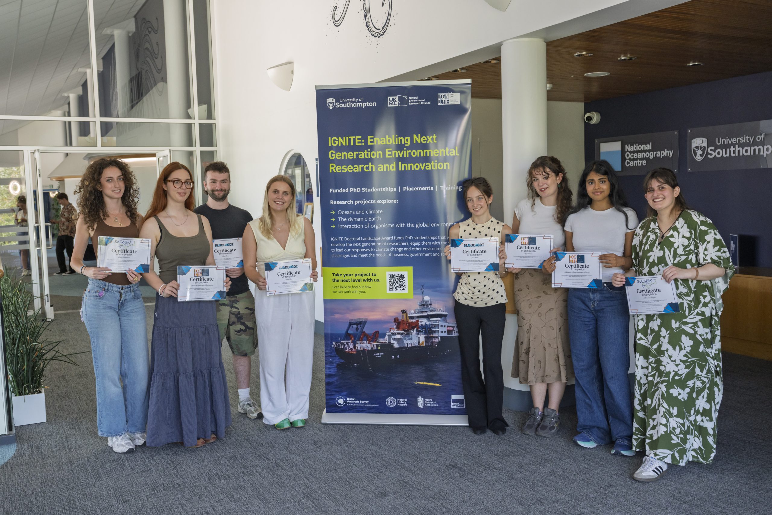 Encouraging the Next Generation of Environmental Researchers: IGNITE DLA Hosts NERC REPs Poster Showcase